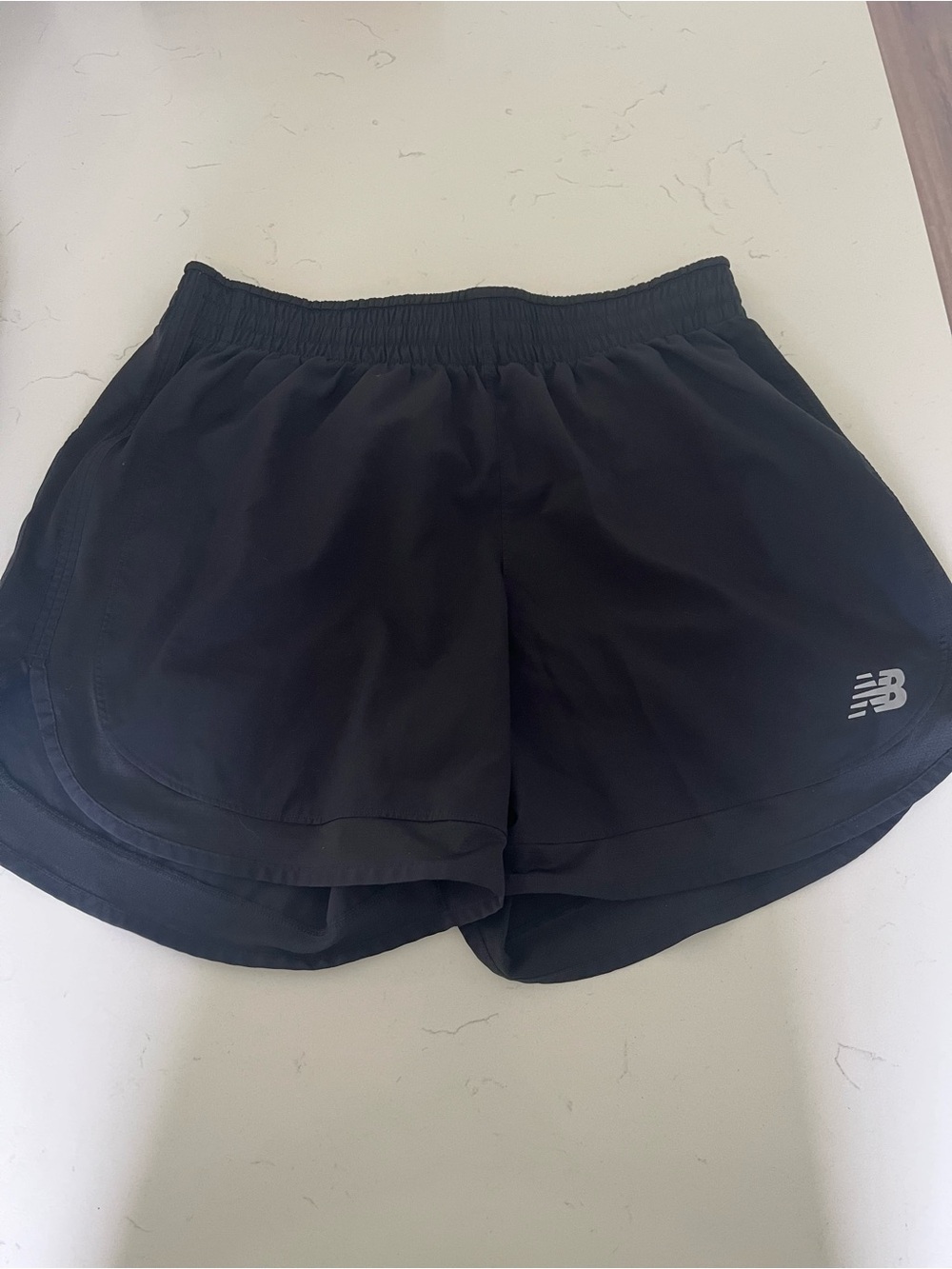 New Balance Women's Black Athletic Running Shorts